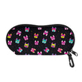 Colorful French Bulldog Print Glasses Case