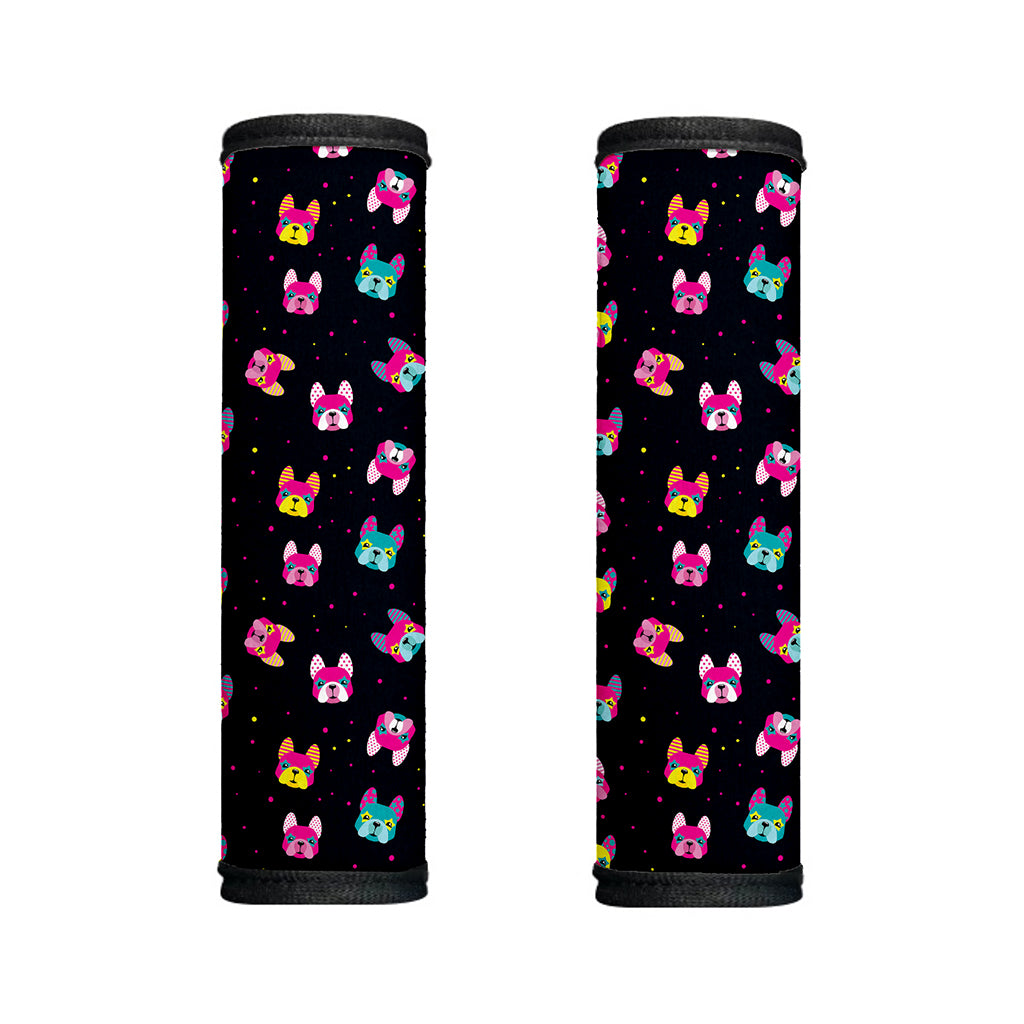 Colorful French Bulldog Print Handle Covers