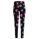 Colorful French Bulldog Print High-Waisted Pocket Leggings