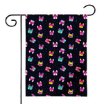 Colorful French Bulldog Print House Flag