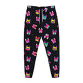 Colorful French Bulldog Print Jogger Pants
