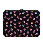Colorful French Bulldog Print Laptop Sleeve