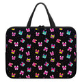 Colorful French Bulldog Print Laptop Sleeve With Handle