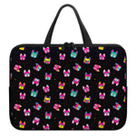 Colorful French Bulldog Print Laptop Sleeve With Handle