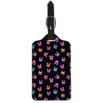 Colorful French Bulldog Print Luggage Tag