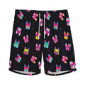 Colorful French Bulldog Print Men's Athletic Shorts