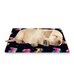 Colorful French Bulldog Print Pet Cooling Mat Cover