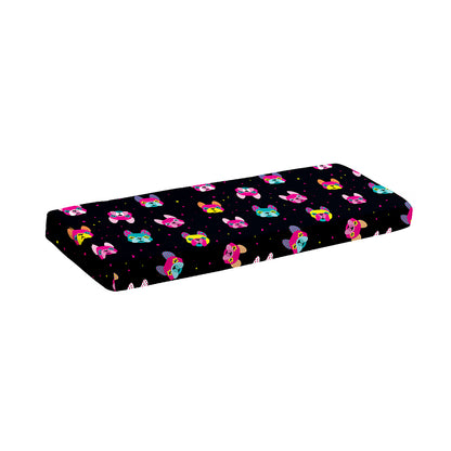 Colorful French Bulldog Print Piano Keyboard Cover