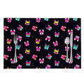 Colorful French Bulldog Print Placemat