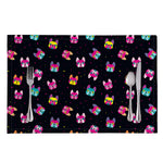 Colorful French Bulldog Print Placemat