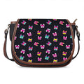 Colorful French Bulldog Print Saddle Bag