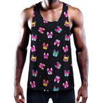 Colorful French Bulldog Print Training Tank Top