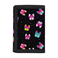 Colorful French Bulldog Print Trifold Wallet