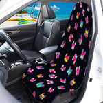 Colorful French Bulldog Print Waterproof Car Seat Cover