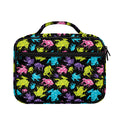 Colorful Frog Pattern Print Briefcase Bible Bag