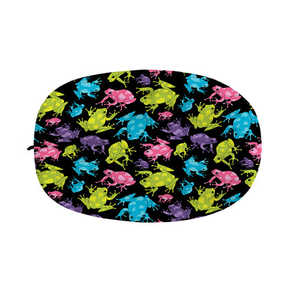 Colorful Frog Pattern Print Car Side Mirror Covers