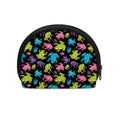 Colorful Frog Pattern Print Coin Purse