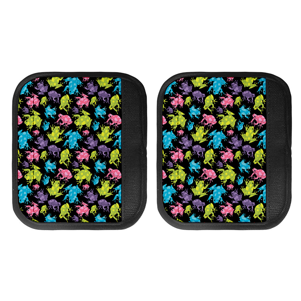 Colorful Frog Pattern Print Handle Covers