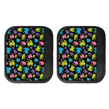 Colorful Frog Pattern Print Handle Covers