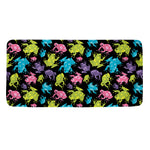Colorful Frog Pattern Print Towel