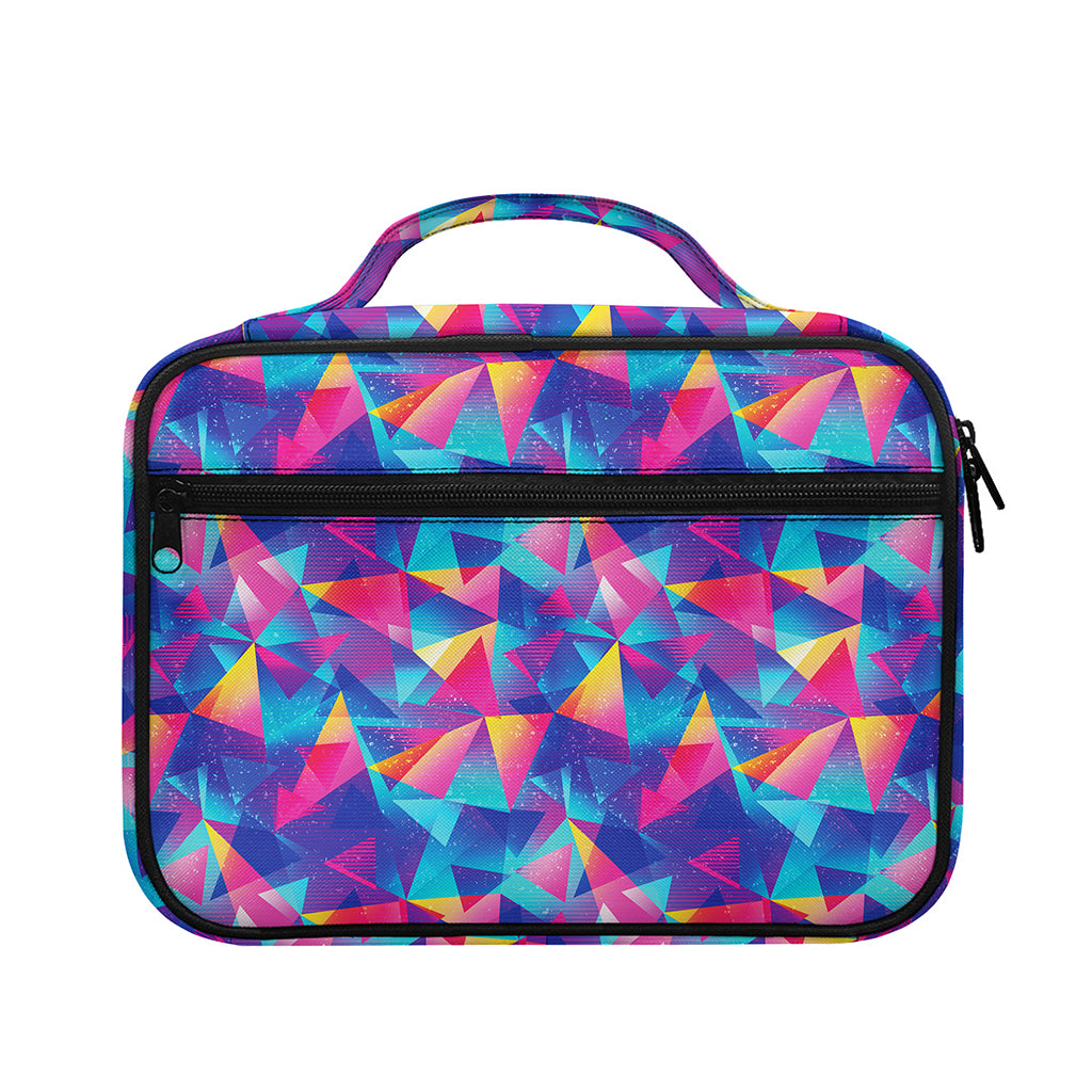 Colorful Geometric Mosaic Print Briefcase Bible Bag