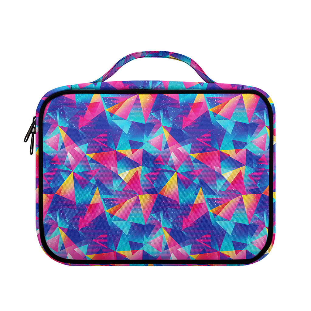 Colorful Geometric Mosaic Print Briefcase Bible Bag