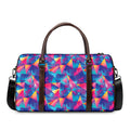 Colorful Geometric Mosaic Print Duffel Bag