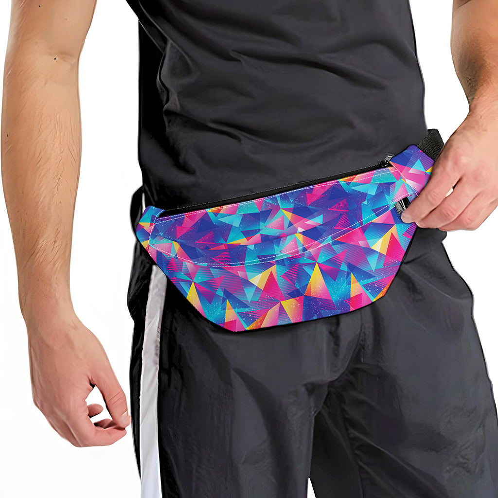 Colorful Geometric Mosaic Print Fanny Pack