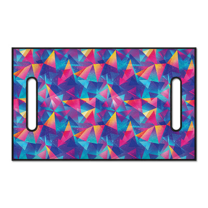 Colorful Geometric Mosaic Print Golf Cart Seat Cover
