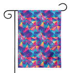 Colorful Geometric Mosaic Print House Flag