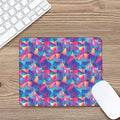 Colorful Geometric Mosaic Print Mouse Pad