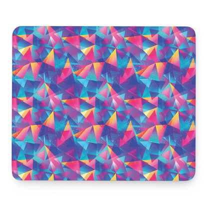 Colorful Geometric Mosaic Print Mouse Pad