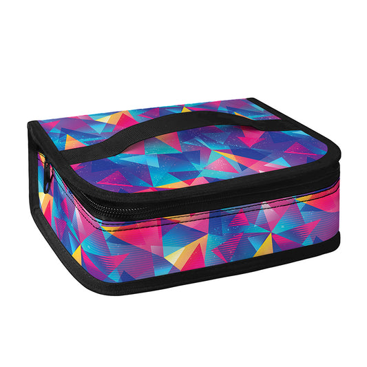 Colorful Geometric Mosaic Print Small Lunch Bag