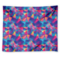 Colorful Geometric Mosaic Print Tapestry