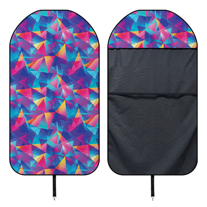 Colorful Geometric Mosaic Print Waterproof Car Seat Cover