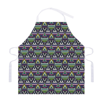 Colorful Geometric Native Navajo Print Adjustable Apron