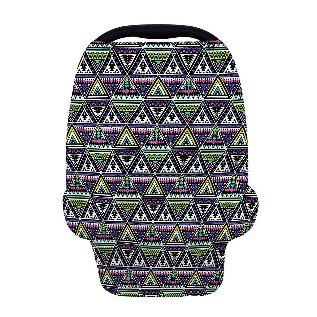 Colorful Geometric Native Navajo Print Baby Seat Cover