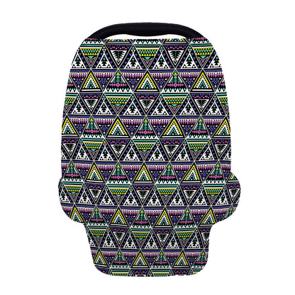 Colorful Geometric Native Navajo Print Baby Seat Cover