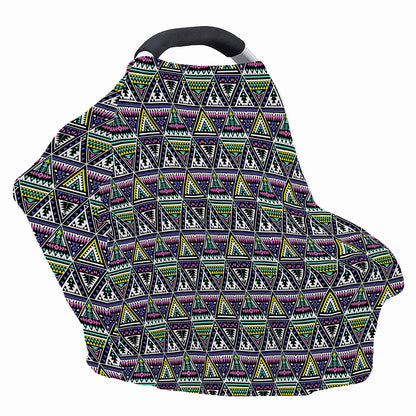 Colorful Geometric Native Navajo Print Baby Seat Cover