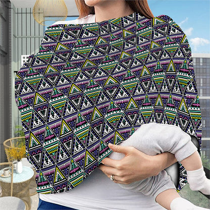 Colorful Geometric Native Navajo Print Baby Seat Cover