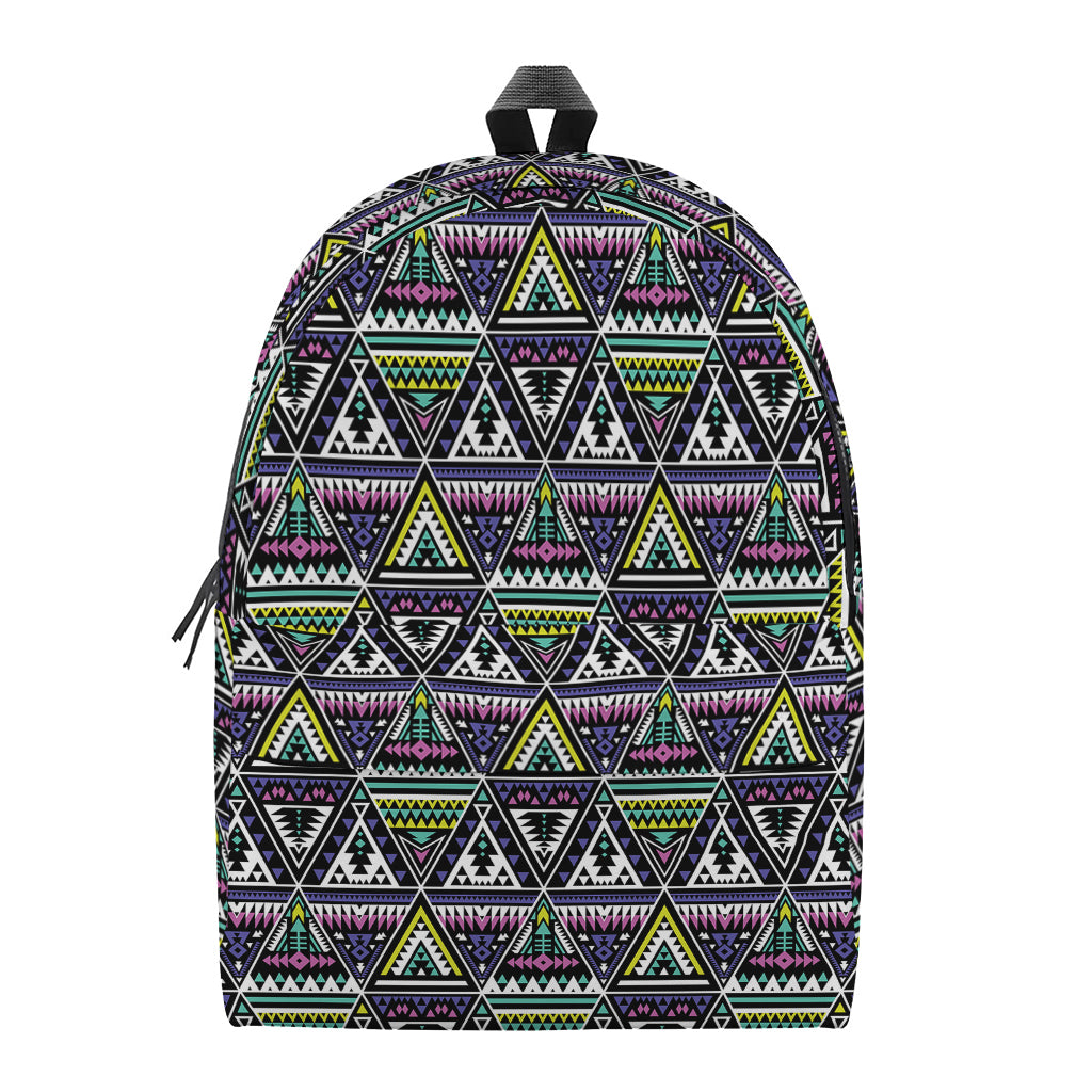 Colorful Geometric Native Navajo Print Backpack