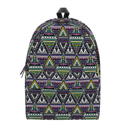 Colorful Geometric Native Navajo Print Backpack