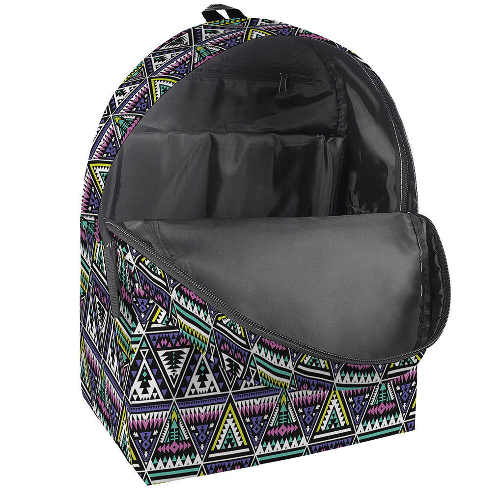 Colorful Geometric Native Navajo Print Backpack