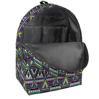 Colorful Geometric Native Navajo Print Backpack