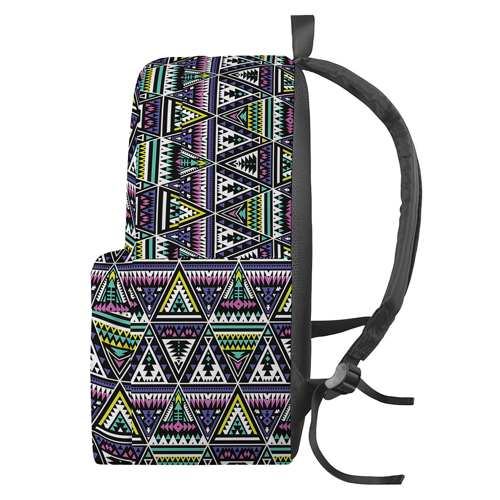 Colorful Geometric Native Navajo Print Backpack