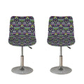 Colorful Geometric Native Navajo Print Bar Stool Covers