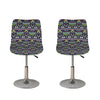 Colorful Geometric Native Navajo Print Bar Stool Covers