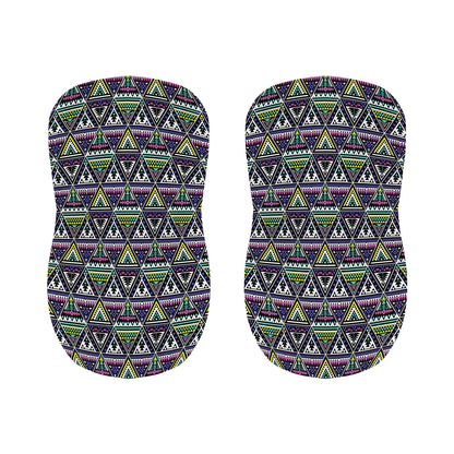 Colorful Geometric Native Navajo Print Bar Stool Covers
