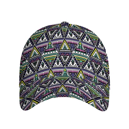 Colorful Geometric Native Navajo Print Baseball Cap