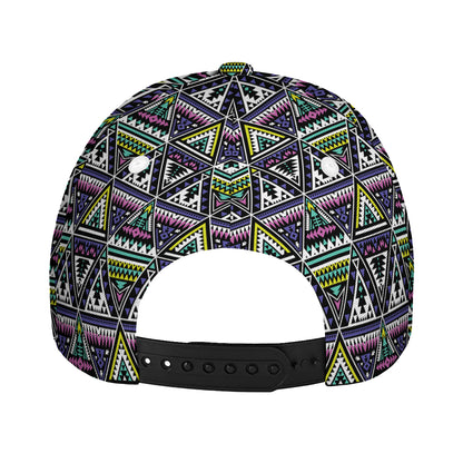 Colorful Geometric Native Navajo Print Baseball Cap